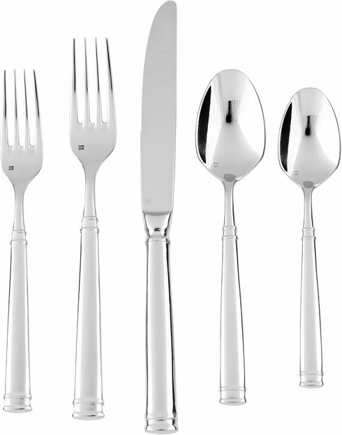 Fortessa Bistro 18/10 Stainless Steel Flatware Serving Spoon, 8.9-Inch,Silver...