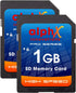 AlphX 1gb SD Secure Digital Memory Cards, Pack of 2 - Compatible with all Digital Cameras...