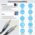 AUX Cable 10ft, 3.5mm Audio Cable Male to Male 10 Feet Long Aux Cord for Car Auxiliary to Aux Cables Hi-Fi Sound 1/8 Jack Compatible with Stereo H...