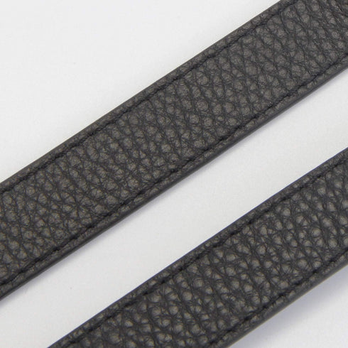 Full Grain Leather Adjustable Replacement Cross Body Purse Shoulder Strap Handbag Bag Wallet, 2/3” Wide (Black)...