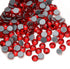 Dowarm Hotfix Crystal Rhinestones, Hot Fix Crystals for Crafts Clothes, Flatback Glass Crystal for Decoration, Round Gems (Siam/Red, SS30 288PCS)...