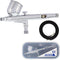 Master Airbrush Model G23 Multi-Purpose Dual-Action Gravity Feed Airbrush Set Kit with Air Hose, 0.3mm Tip, 1/3oz Fluid Cup, Cutaway Handle - User...