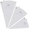 LoveBB 3 Pack Reusable Pastry Piping Bags, 14, 16, 18 Inch Canvas Cake Decorating Bags...