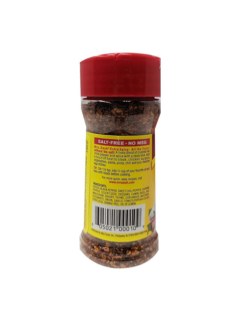 Mrs. Dash Extra Spicy Blend - 2.5 oz, Pack of 2...