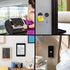 Pack of 2 Phone Magnet Wall Mounted, Large Size Magnetic Phone Attachment Sticker Universal Cellphone Wall Mount Compatible for Apple/Huawei/LG/Sa...