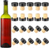 24 Pieces Cork Plugs Stoppers Tasting T-shape Wine Corks with Plastic Top Wooden Wine Bottle Stopper Bottle Plugs Replacement for Beer, Glass Bott...