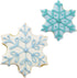 Christmas Snowflake Cookie Cutters 2-Pc Set Made in USA by Ann Clark, 2.5", 3.25"...