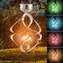 Solar Lights Outdoor Yard Decorations Wind Chimes Lights LED Colour Changing Hanging Light for Design Decoration for Garden, Patio, Balcony,Lawn B...
