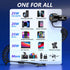 66W High-Speed Car Charger - 5-Port Fast Charging Hub with PD & QC3.0, Universal Compatibility for iPhone 15/14/13/12/11, Samsung Galaxy S23/S22/S...