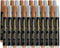 Metallic Permanent Markers, Gold and Silver Metallic Marker Pens, 24 Count, Fine and Chisel Point For Rock Painting, Black Paper, Card Making, Scr...
