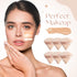 MOTZU 6 Pieces Powder Puff for Face , Cotton Velour Triangle Makeup Puff for Setting, Contouring, Under Eyes, and Corners, 2.76-inch Normal Size, ...