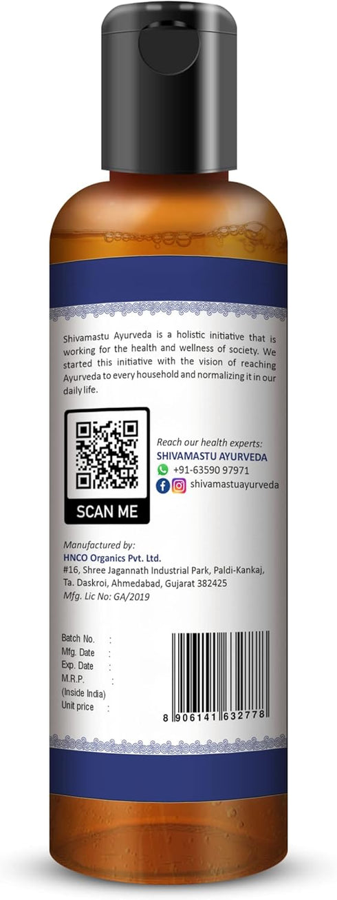 Ayurveda Swish Oil– Organic Oil Pulling Rinse with Coconut Oil– for Oral Health, Teeth, & Gums* – 6.76 fl oz - 200ml...