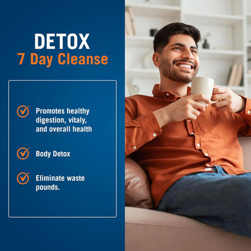 Century Systems The Cleaner Detox, Powerful 7-Day Complete Internal Cleansing Formula for Men, Support Digestive Health, 52 Vegetarian Capsules...