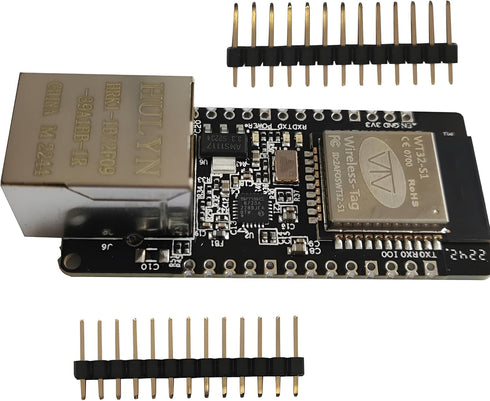 JacobsParts WT32-ETH01 ESP32 Module Ethernet WiFi Bluetooth Development Board 100Mbps RJ45...