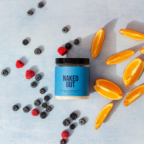 NAKED Gut - Daily Gut Health Supplement - Natural Gut Health Powder for Gut Cleanse, Digestive Support, GMO-Free, Soy-Free, Gluten-Free, Vegan and...