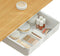 Poeland Under Desk Drawer Self-Stick Storage Organizer for Office Home School Large Size White...