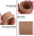 20pcs Kraft Paper Craft Tube Open-Ended DIY Round Paperboard Tubes Cardboard Rolls Painting Drawing Supply for Arts Crafts Project Accessories (Br...