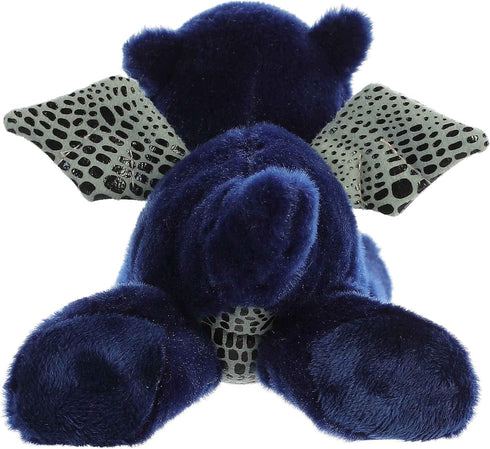 Aurora® Adorable Mini Flopsie™ Sapphire Dragon™ Stuffed Animal - Playful Ease - Timeless Companions - Blue 8 Inches...