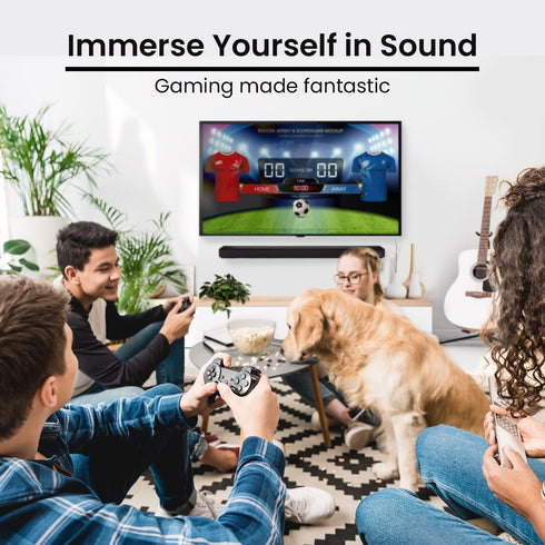 EVEO Soundbar Mount for LG, Samsung, Roku, Sony, JBL, Vizio, Bose - Sound Bar Mounts Under TV, Soundbar Wall Mount Bracket, Sound Bar Shelf, Sound...