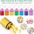 Small Portable Pill Case Keychain, Anglecai Waterproof Metal Pill Holder Tube Mini Pill Organizer Weekly Pocket Pill Boxes, Pill Container Holder ...