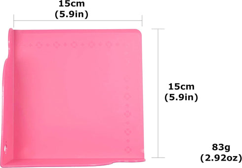 Multifunction Cutting Board, 5.98 inch Mini Plastic Corner Chopping Board, Green Kitchen Prep Mat...