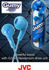 JVC HAF160V Gumy Ear Bud Headphone Violet...