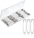 Mr. Pen- Safety Pins, 3 Inch, 50 Pack, Oversize Safety Pin, Large Safety Pins for Clothes, Oversized Safety Pins for Clothes, Large Safety Pins He...
