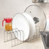 SANNO Pot Lid Organizer Pot Lid holder, Pots and Pans Organizer Drawer Plate Organizer for Bakeware Dish Plate, Cutting Boards, Pots & Pans, Servi...