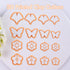 Puocaon Butterfly Polymer Clay Cutters - 16 Pcs Clay Cutters for Polymer Clay, Cute Flower Clay Cutters for Polymer Clay Earrings, Ginkgo Leaves C...