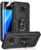 Androgate for Samsung Galaxy S7 Case with HD Screen Protectors, Military-Grade Metal Ring Holder Kickstand 15ft Drop Tested Shockproof Cover Case ...