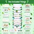 Goldwise 3900 Pcs St. Patrick's Day Bracelet Making kit with Clay Beads Glass Seed Beads, 18 Colors Beads for Jewelry Making with 3 Styles Letter ...