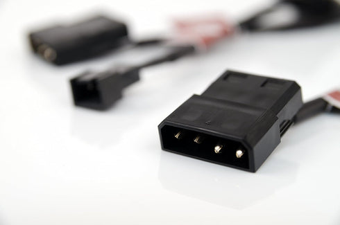 Noctua NA-SAC1, 3 to 4 Pin Adaptor Cables for PC Fans (Black)...