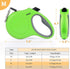 Fida Retractable Dog Leash, 16ft Heavy Duty Pet Walking Leash for Medium Dog or Cat up to 44 lbs, Tangle Free. One-Hand Brake (Medium, Green)...