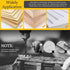 23 Pcs Wood Drill Bit Set with Dowel Pins Center Point and Stopper, Woodworking Brad Point Bit Set Plugs Drill Hole Tool Perfect for Woodworking C...
