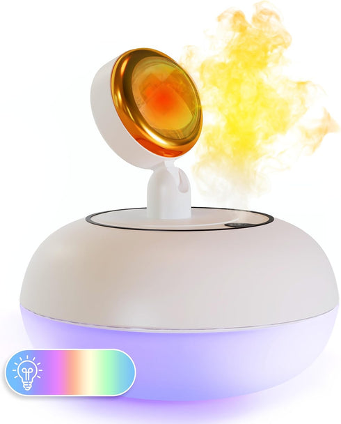 Essential Oil Diffuser, Upgraded Diffusers for Essential Oils Aromatherapy Diffuser Cool Mist Humidifier with Colors Lights Waterless Auto Off for...