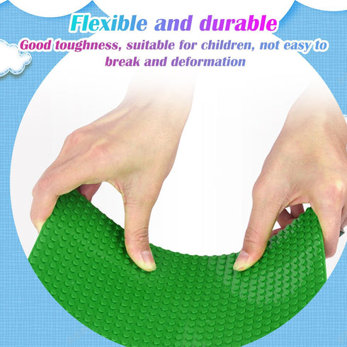 10x5 inch Classic Baseplates, Building Bricks Plates Compatible for Major Brands, Ideal for Kids 6+ & STEM Activities, Inspiring Creativity & Lear...