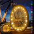 Activ Life Bicycle Lights (1 Tire, Gold) Fun Summer Accessories for Cool Beach Cruisers, Top Mountain, BMX Trick, Road, Recumbent, Commuting, Tand...