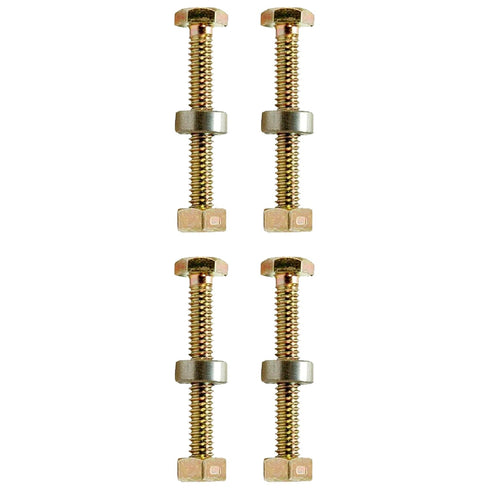(Pack of 4) 1501216MA 1501216 Shear Pins Spacers & Nuts fits AYP Craftsman Murray Snow Throwers 1501216MA-A 301172 3943MA 500026MA 722130 8938...