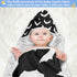 xigua Bat Baby Bath Towel, Cute Ultra Soft Absorbent Hooded Baby Towel Newborn, Infant & Toddler, 30 x 30 Inch...