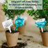 Plant Self Watering Globes - 10pcs Flower Self Watering Planter Insert, Plastic Self Watering Bulbs Auto for Plants, Garden Water Device Drippers ...