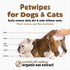 Petkin Pet Wipes for Dogs and Cats, Oatmeal, 100 Wipes (Large) for Dogs and Cats - Soothes Itchy Dry Skin and Cleans Ears, Face, Butt, Body and Ey...