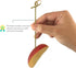 JapanBargain 1596 Fruit Appetizer Kabob BBQ Twisted End Knotted Bamboo Skewers, 50pcs, Natural...