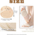 4 Pairs Ball of Foot Cushions Forefoot Cushion Pads for Women High Heels Reusable Metatarsal Foot Pads for Pain Relief Invisible Honeycomb Fabric ...