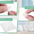 Adhesive Plastic Sticky Clips White Clips Reusable Removable Sticky Clips Small Poster Clips Wall Clips Hanging Bulletin Board Clips for Teachers ...
