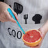 Rainbow Grapefruit Spoons 5 Pieces Set, 4 Stainless Steel Grapefruit Spoon And 1 Grapefruit knife With Titanium Plating, Grapefruit Utensil Set, S...