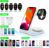 Wireless Charger, 3 in 1 Wireless Charging Station for Apple iWatch 7/SE/65/4/3/2 AirPods 2/3/Pro Qi Certified Fast Charging Stand for iPhone 14/1...