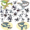 Dragon Knight Action Figure Horse with Lance Fantasy World Ancient Soldiers Warriors Army Cavalry Party Favors Classic Soldier Toys...