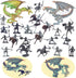 Dragon Knight Action Figure Horse with Lance Fantasy World Ancient Soldiers Warriors Army Cavalry Party Favors Classic Soldier Toys...