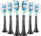 Aoremon Replacement Brush Heads for ExpertClean ProtectiveClean 4100 5100 6100 DailyClean G3 C3 W3 C1 C2 G2, 6 Pack, Black...