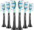 Aoremon Replacement Brush Heads for ExpertClean ProtectiveClean 4100 5100 6100 DailyClean G3 C3 W3 C1 C2 G2, 6 Pack, Black...